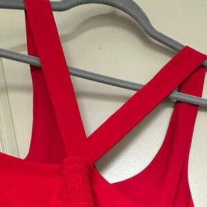 Tahari Romper, 10, Female, Red